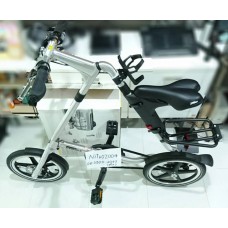 จักรยานพับ Strida รุ่น LT สีเงิน